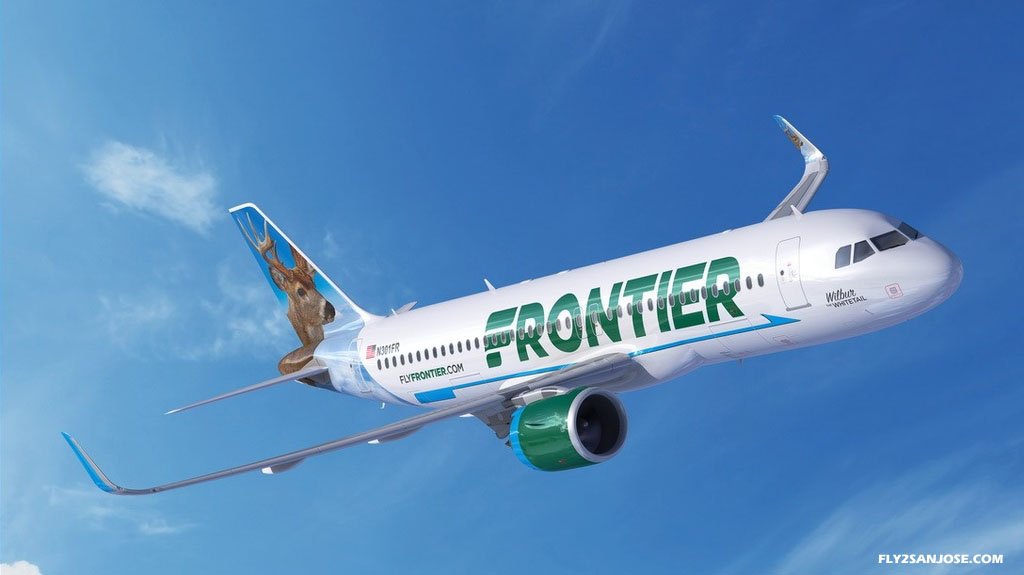 Frontier Airline Kembali Ke Melayani Penerbangan ke Bandara Juan Santamaria